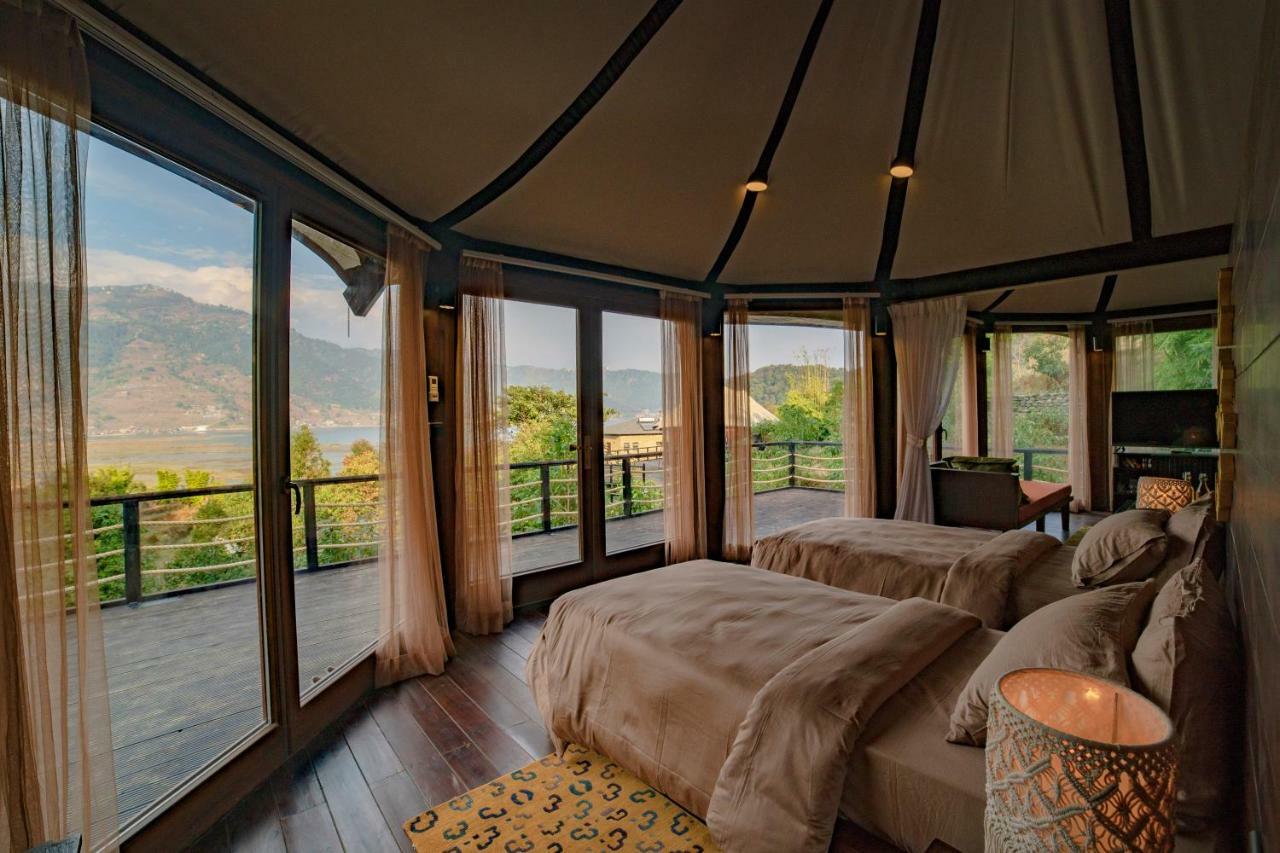 The Pavilions Himalayas Lake View Pokhara Exterior photo
